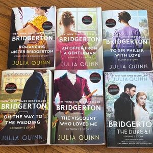 Bridgerton Fans Grab all six books here